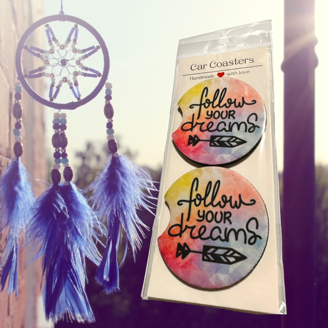 Car Coaster - Follow Your Dreams