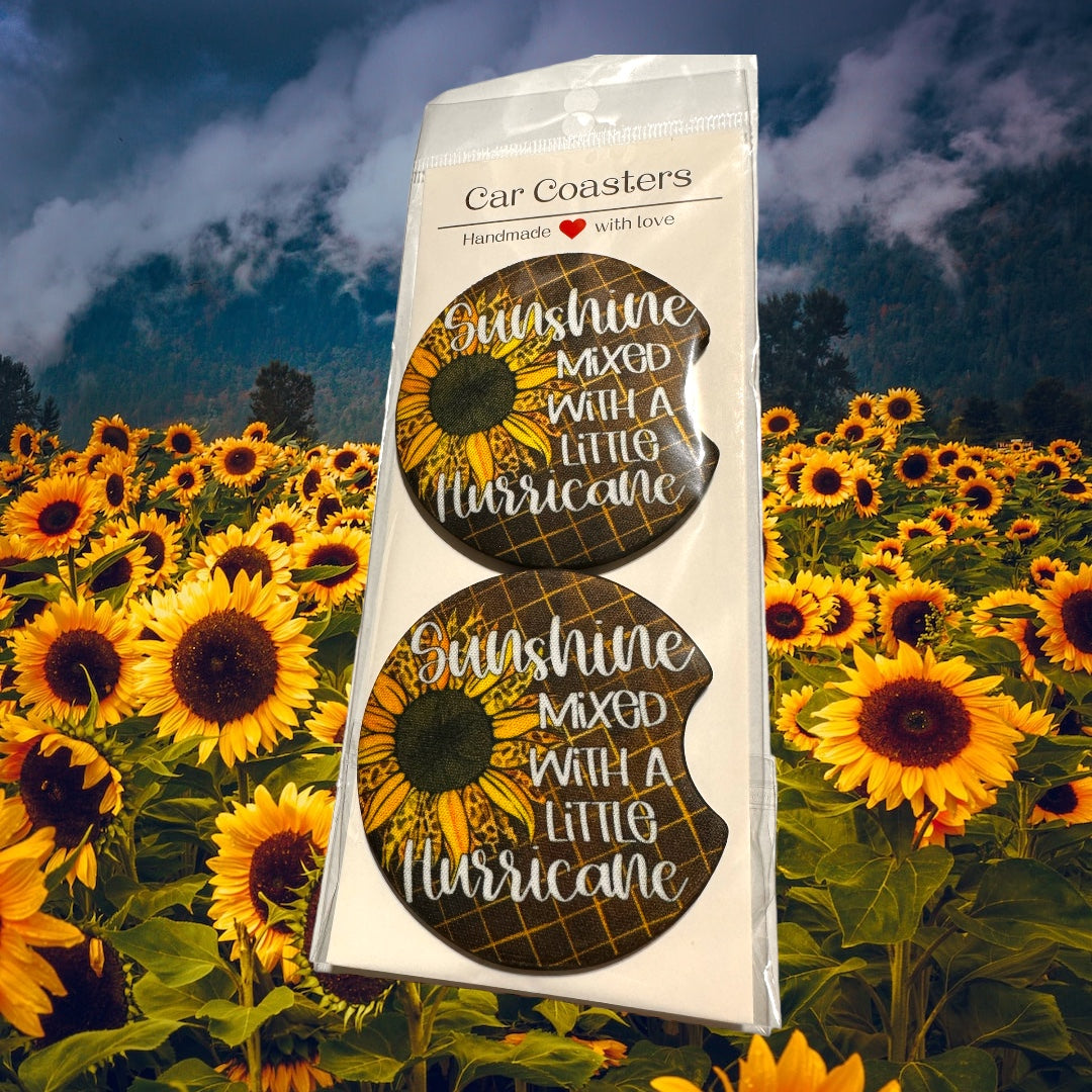 Car Coaster- Hurricane Mixed with a Little Hurricane