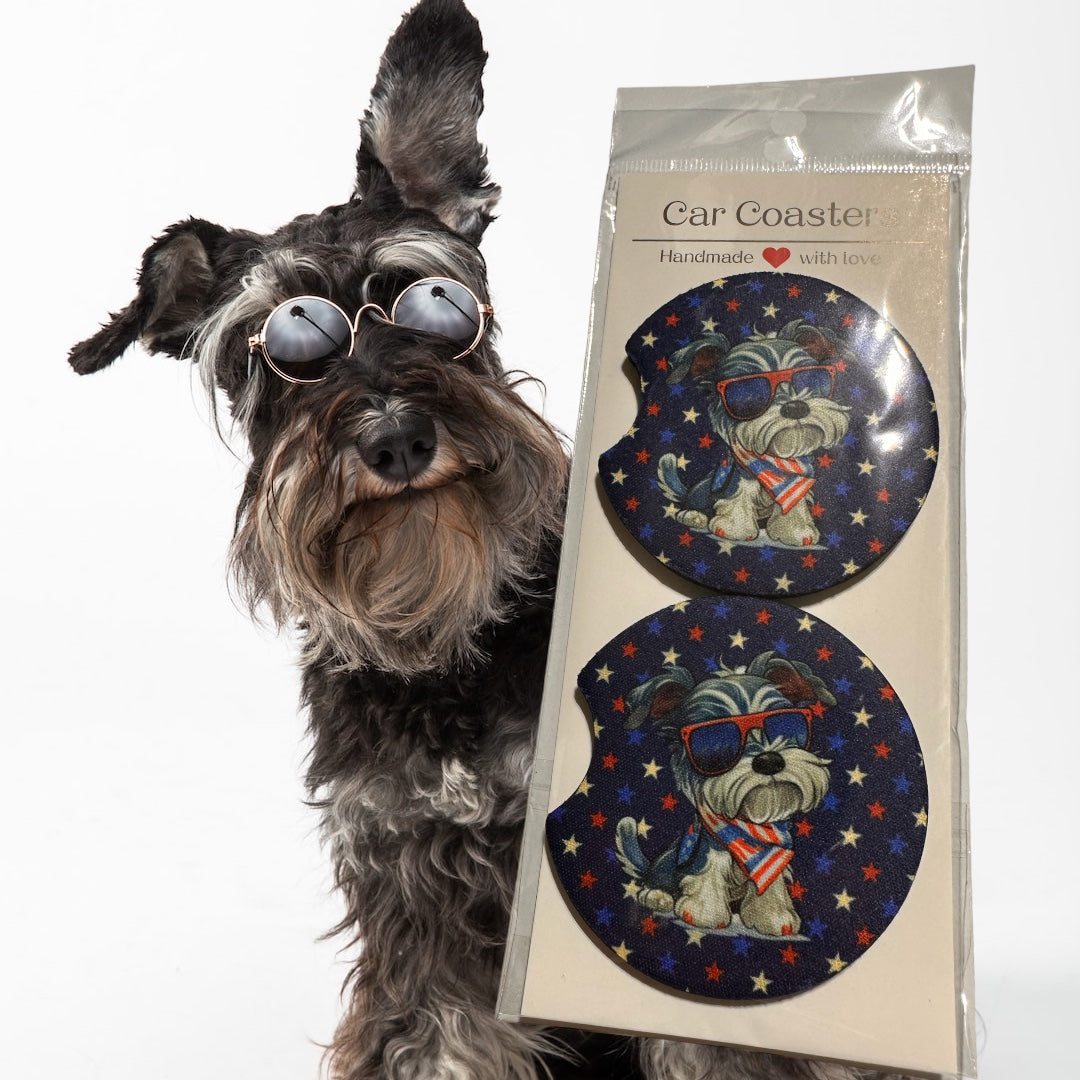 Car Coaster - Schnauzer