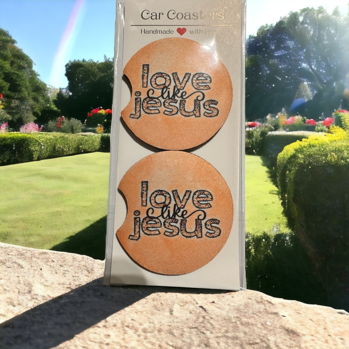 Car Coaster - Love Like Jesus