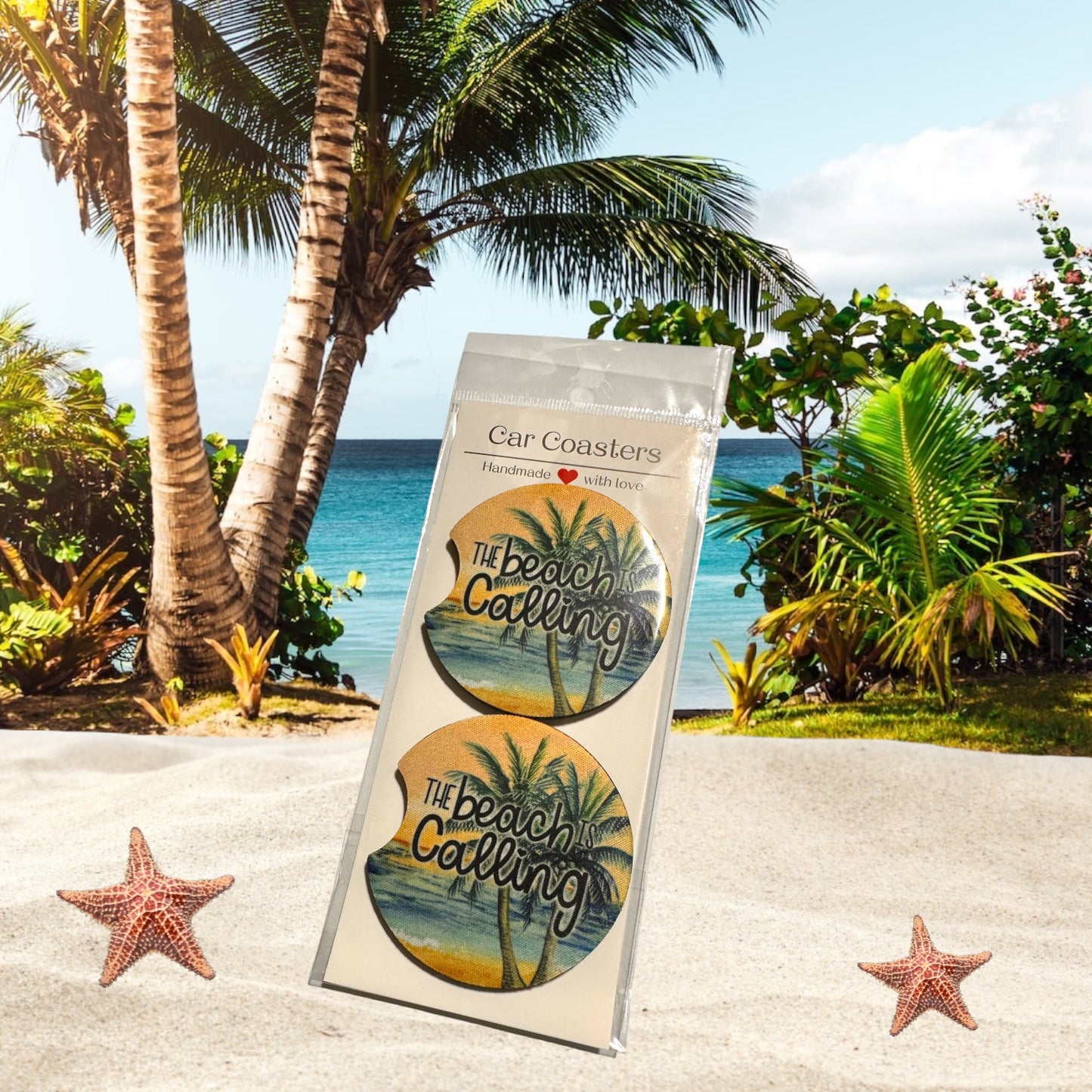 Car Coaster - The Beach is Calling