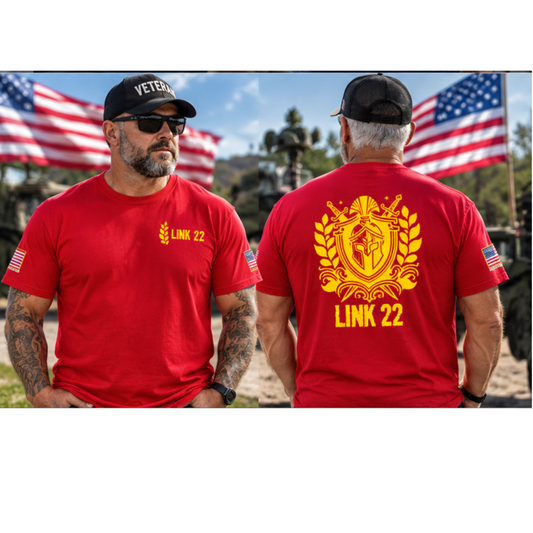 Link 22 Armed Forces T-shirt